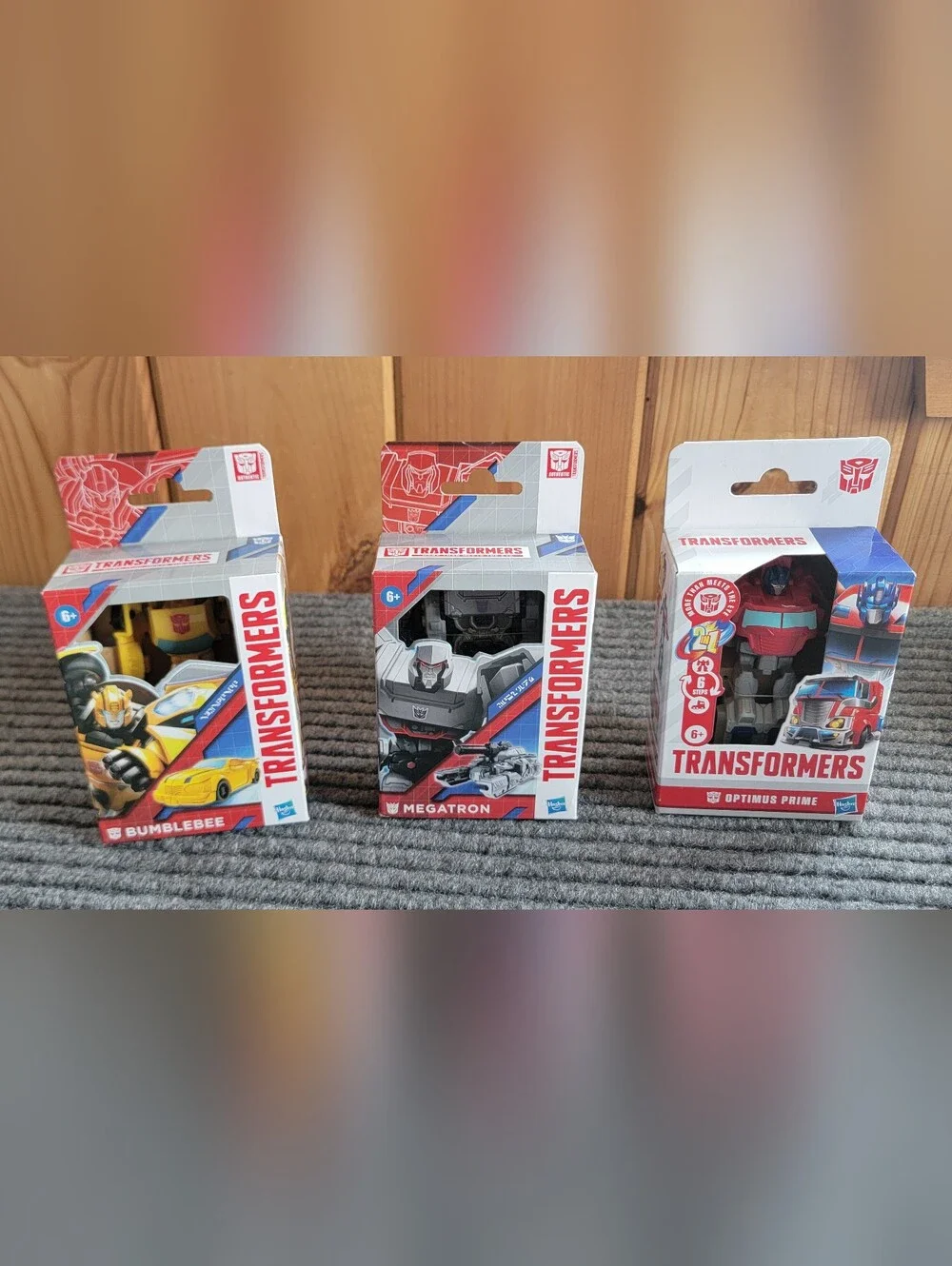 🔥Transformers Authentics Figures  3 Pk, Megatron, Bumblebee, Optimus PRIME🔥